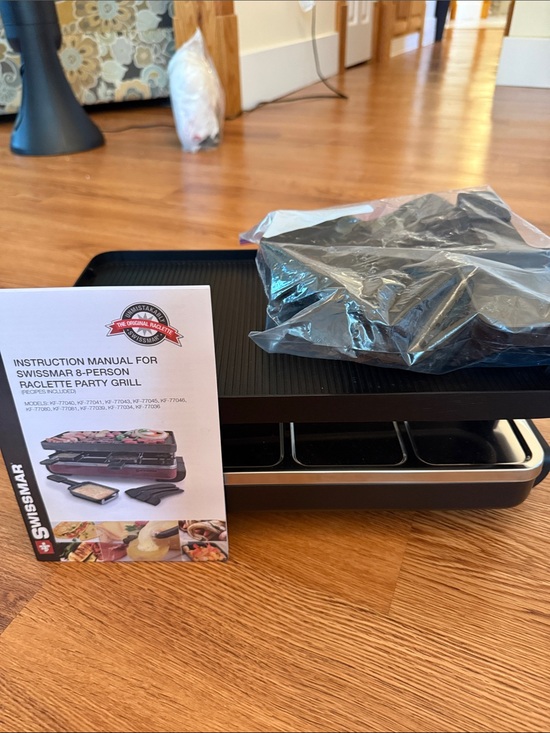 Swissmar Other - Black 8-Person Raclette Party Grill